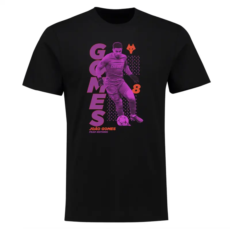 Wolves Fanshop | Gomes 8 Dynamic T-Shirt Wolves Merchandise Collection